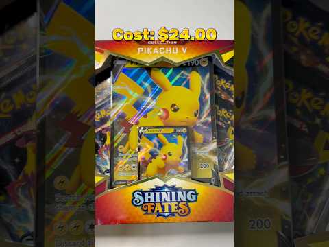 I Open a Pikachu V Shining Fates Box