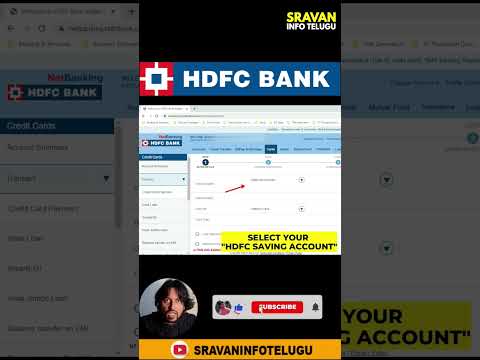 😲HDFC Credit Card Bill Pay [60 Secs]💸| HDFC Credit Card | HDFC Internet Banking | HDFC