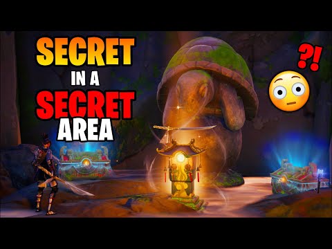 Fortnite Chapter 6 Location Of A SECRET In A SECRET Area!!! 😳 (HIDDEN Loot Area)