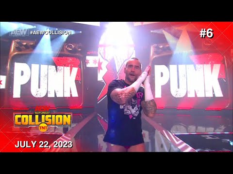 Darby Allin & CM Punk entrances: AEW Collision, July 22, 2023