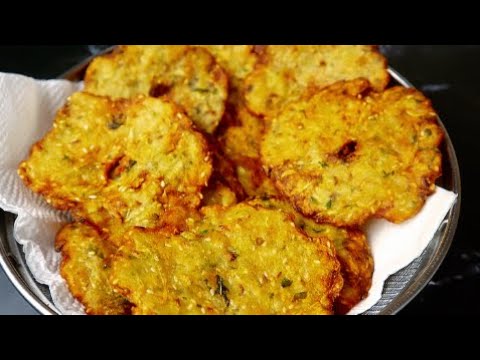 Crispy Bottle Gourd Fritters-Lauki ke vade | sorakaya vadalu | Dudhi ke vade