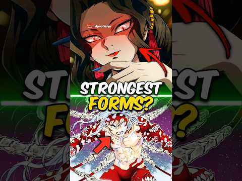 Strongest FORMS of Muzan Kibutsuji 😳? || #shorts #demonslayer #muzan