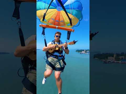 Singing While Parasailing!