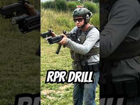 Rifle - Pistol - Rifle - Transition Drill #shorts