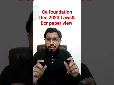 CA Foundation Dec 2023 Laws Paper Review By Students | Kunjay Sir | EDUKUNJ