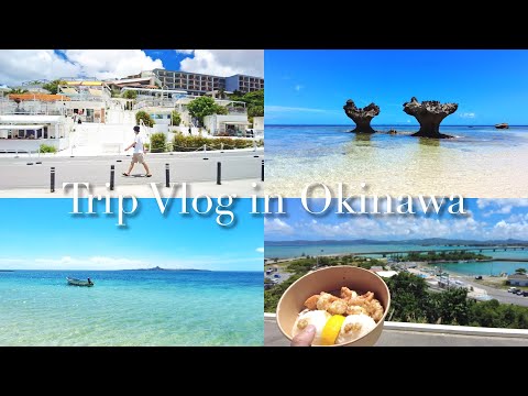 [Okinawa Travel Vlog] Enjoy the beautiful ocean and nature in Okinawa in the summer ✈️🌺🏝️