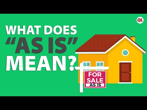 What Does It Mean To Buy a House ‘As Is’? | Quicken Loans