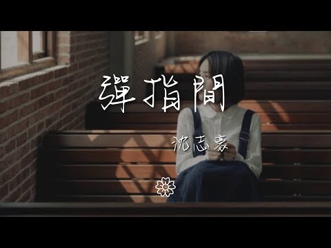 music 1316935288#弹指间#沈志豪沈志豪 - 彈指間『別避開前世緣 別閉着那雙眼』【動態歌詞Lyrics】