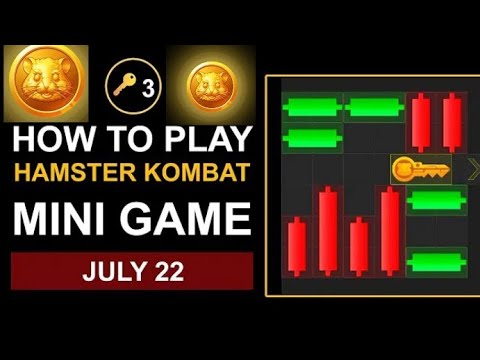 How To Play Hamster Kombat Mini Game July 22