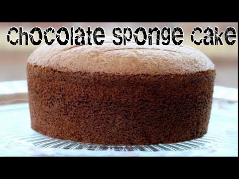 Sponge Cake  | Basic Sponge Cake Recipe |Chocolate Sponge Cake Without Oven