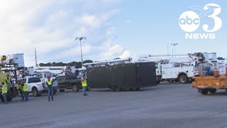 Pensacola fairgrounds become staging area for storm relief efforts