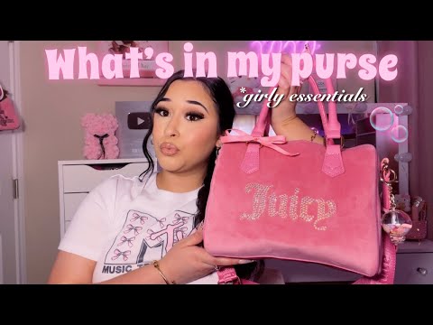 WHAT’S IN MY PURSE ♡ | girly summer essentials 🎀