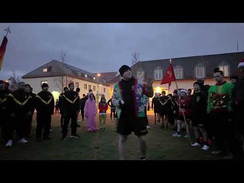 Christmas PT with Soldiers of the 41st Field Artillery Brigade in Germany