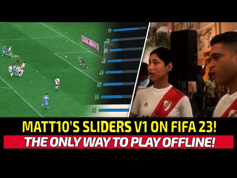 [TTB] TESTING OUT MATT10'S SLIDERS V1 ON FIFA 23! - THE COPA LIBERTADORES FINAL!