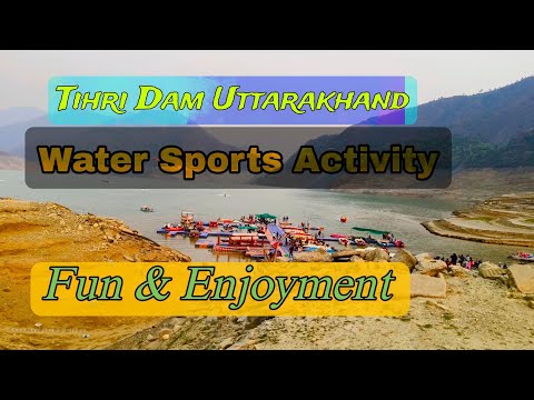 Tihri Dam Water Sports Activity #creativelifesdvlogs #mountains #uttarakhandtrip