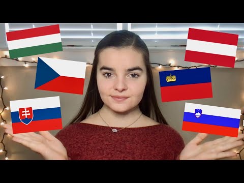 ASMR Whispering Facts About Austria, Czech Republic, Slovakia, Slovenia, Liechtenstein, and Hungary