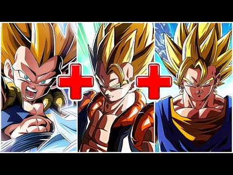 100% LR SSJ3 GOTENKS + BUFFED EZA 3RD ANNIVERSARY LRS! Dragon Ball Z Dokkan Battle