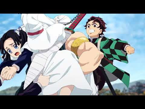 Tanjiro Try To Headbutt Tenzgen Uzui