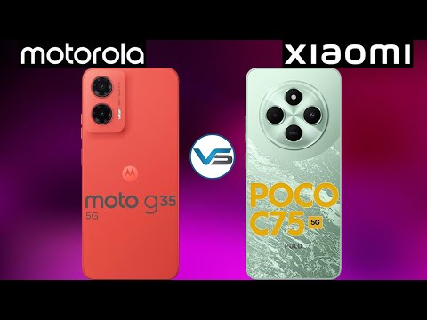 Motorola G35 5G VS Poco C75 5G  | Poco C75 5G VS Motorola G35 5G