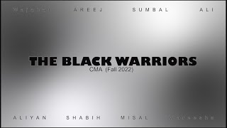 Karachi Biennale 2022 - PAF KIET (CMA) Fall 2022 - The Black Warriors - IBA CITY CAMPUS