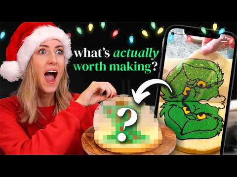 I Tried Every VIRAL CHRISTMAS RECIPE I Found off TIK TOK & INSTAGRAM