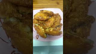 Homemade Crispy Chicken Wings with Garlic Sauce #shorts #chinesefood #chinesefoodrecipe