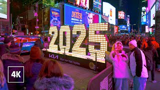 NEW YORK Holiday Season 🎁  Night Walk in Manhattan 🎄Walking Tour 4K