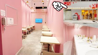 可愛すぎる女性専用カプセルホテルに泊まってみた🛌💗 秋葉原ベイホテル 東京