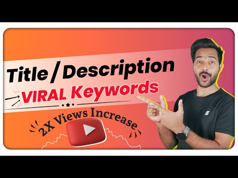 How To Do Keywords Research For YouTube Videos || Title, Description, Keywords Kaise Find Karen