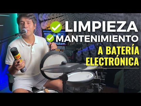 COMO LIMPIAR UNA BATERIA ELECTRONICA (mantenimiento)