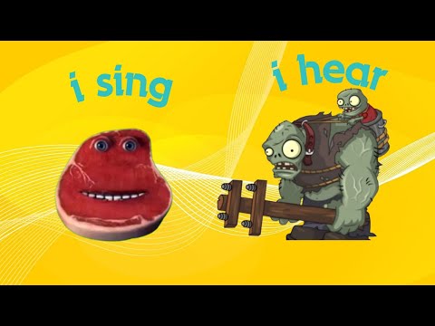 e e ie i m on vacation singing steak // plants vs zombies // gameply.