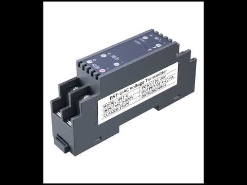 AC Current Transmitter 0-2A 0-5A 0-10A Current Sensor 4-20mA  0-5V RS485 Current Transducer DC 24V