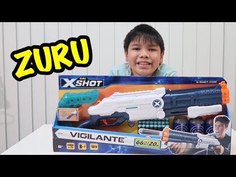 ZURU X-SHOT VIGILANTE | LET'S TRY IT