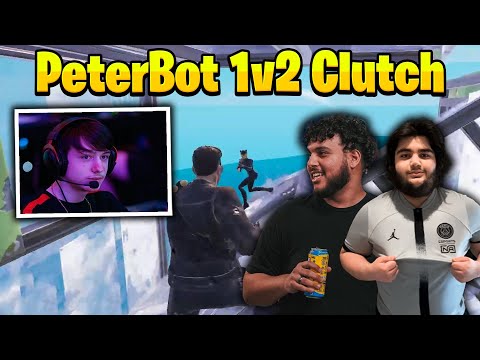 PeterBot VS Faxuty and Muz in 1v2 Clutch