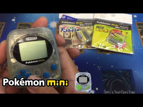 【動作確認】ポケモン専用携帯ゲーム　pokemon mini使ってみた