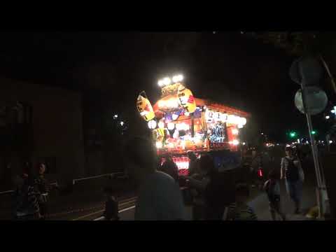 五日市祭【阿伎留神社例大祭】山車巡行