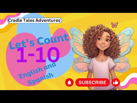 Learn to Count 1-10 | Count in English and Spanish for Kids | #english #spanish #kids #numbers