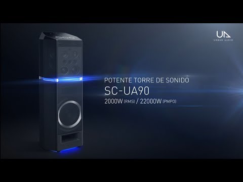 Panasonic Potente sistema de audio "one box" SC-UA90