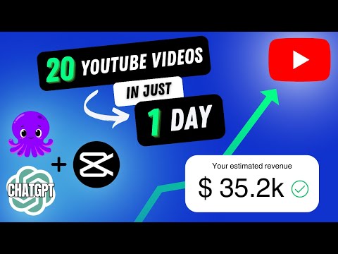 How to Make 20 YouTube Videos in 1 DAY with AI for a Faceless YouTube Channel - YouTube Automation