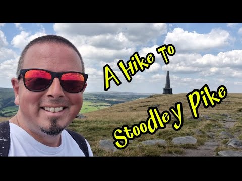 A Hike to Stoodley Pike on the hottest day of the year. Todmorden