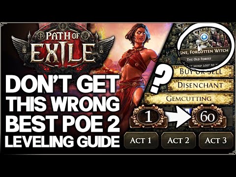 Path of Exile 2 - 17 IMPORTANT Leveling Tricks You NEED to Know - Best New Player Level XP Guide!