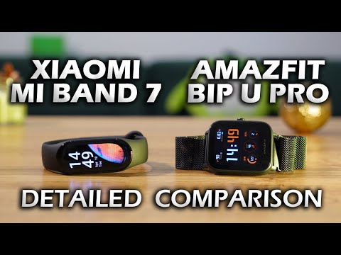 Xiaomi Mi Band 7 vs Amazfit Bip U Pro - WHICH ONE?