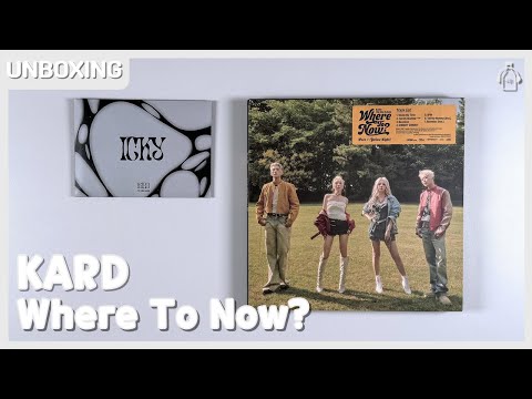 KARD 'Where To Now? & 'ICKY' POCA Ver. #Unboxing (14/08/2024)