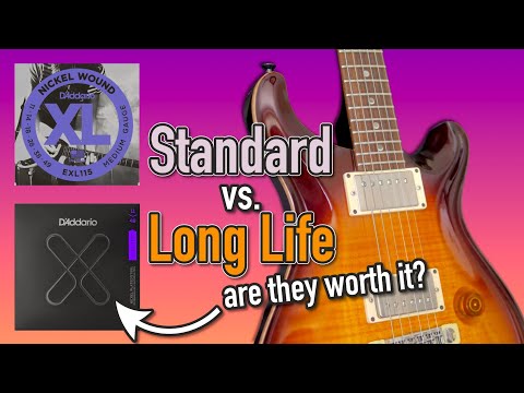 Long Lasting or Standard Electric Strings? // D'Addario XT vs. XL