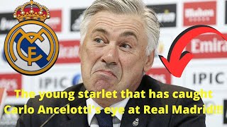 🚨Impressive!!! Young starlet caught attention of Carlo Ancelotti's🚨