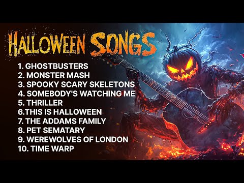 Halloween Party Playlist 🎃 1 Hour of Halloween Songs