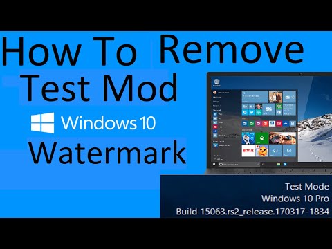 Windows 10 Pro Test Mode Off Very Easy Method