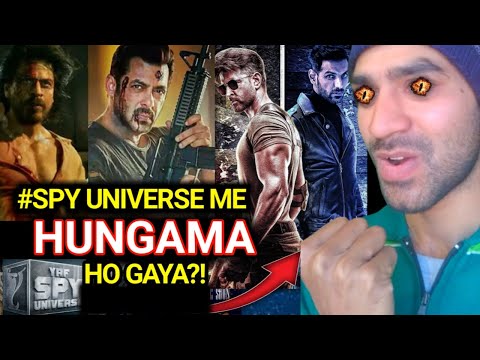 SPY UNIVERSE BIG UPDATE🔥 TIGER vs PATHAAN | WAR2 | PATHAAN2 | SRK SALMAN & HRITHIK ROSHAN