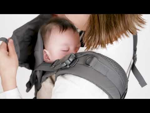 15【COMFO】スリーピングフードの使い方｜A.B.C - AIRBUGGY BABY CARRIER COMFO（エアバギー・ベビーキャリア コンフォ）