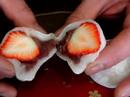 冬季限定　いちご大福　Strawberry Daifuku